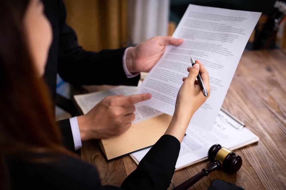 Clients Consultation With An Attorney